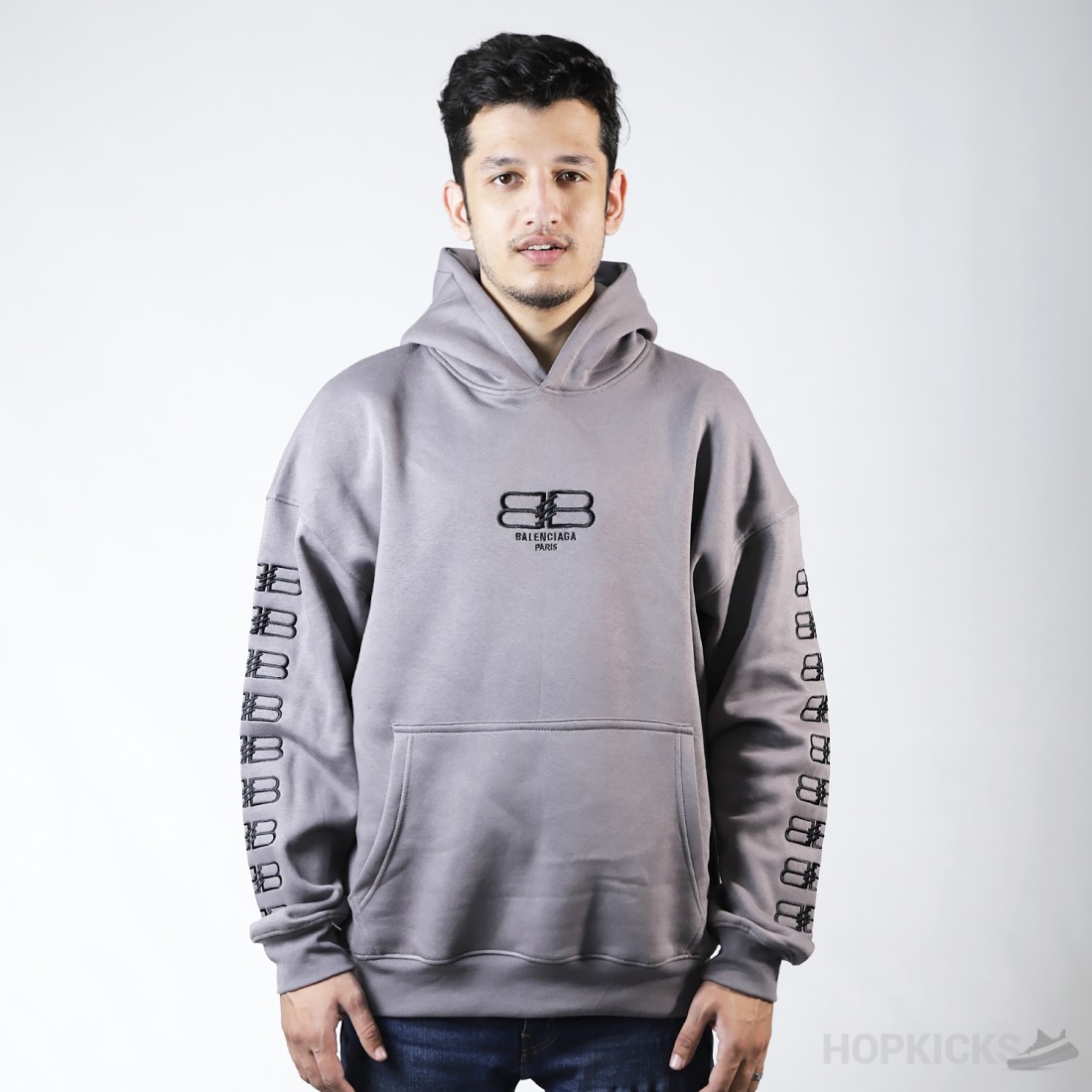 Balenciaga embroidered hoodie hotsell